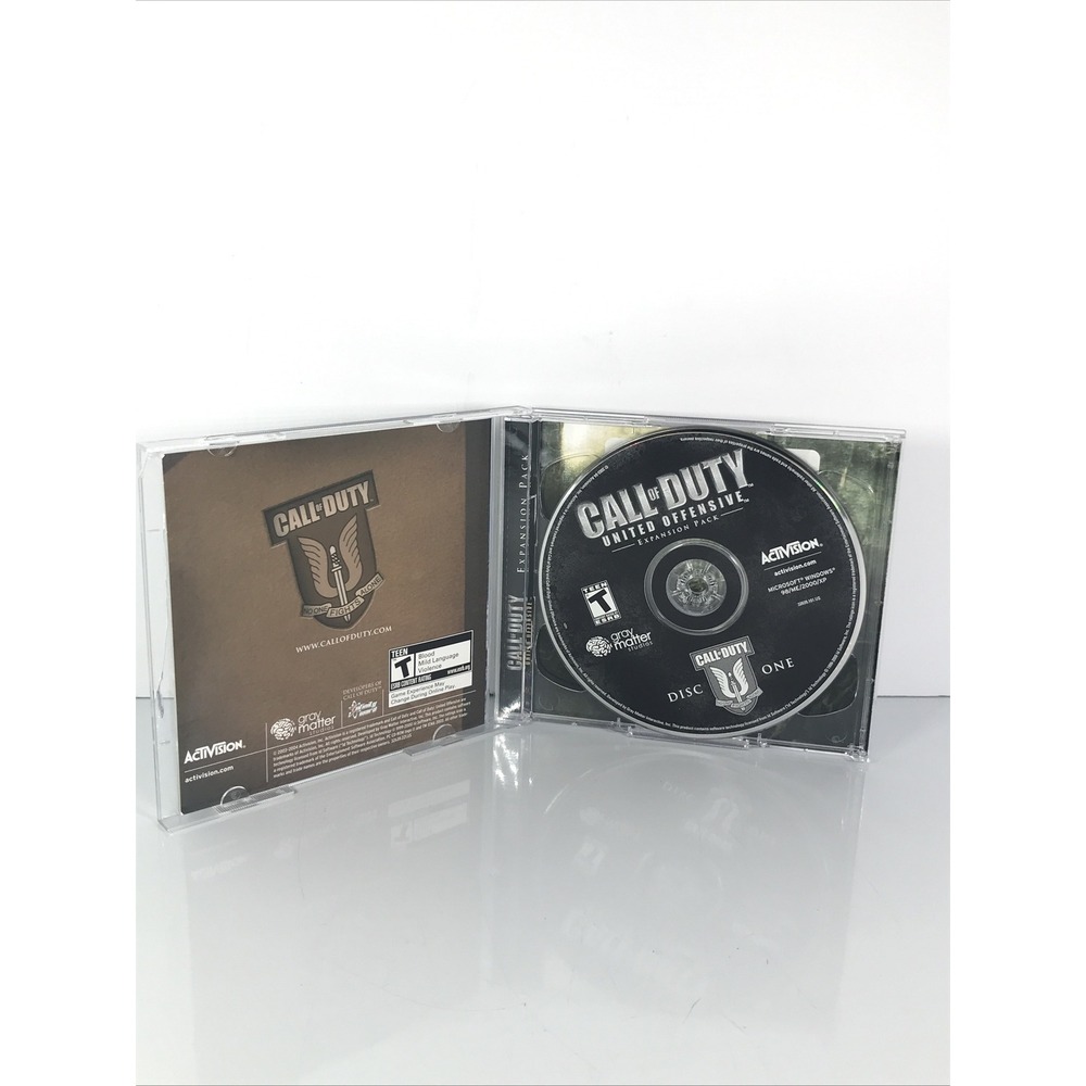 Call of Duty 2, United Offensive Expansion Disc Lot PC 2003-04 COD PC